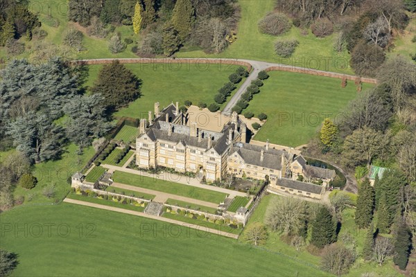 Batsford Park, an Elizabethan style country house, Batsford, Gloucestershire, 2018.