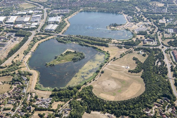 Willen Lake, Milton Keynes, 2018.