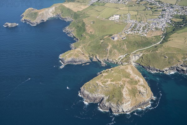 The Island, Tintagel, Cornwall, 2018.