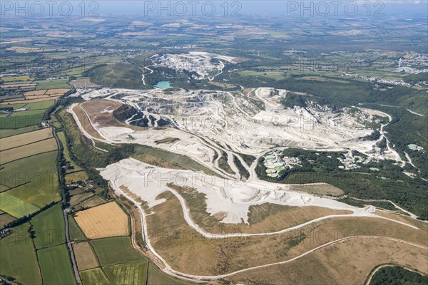 Melbur China Clay Works, Cornwall, 2018.