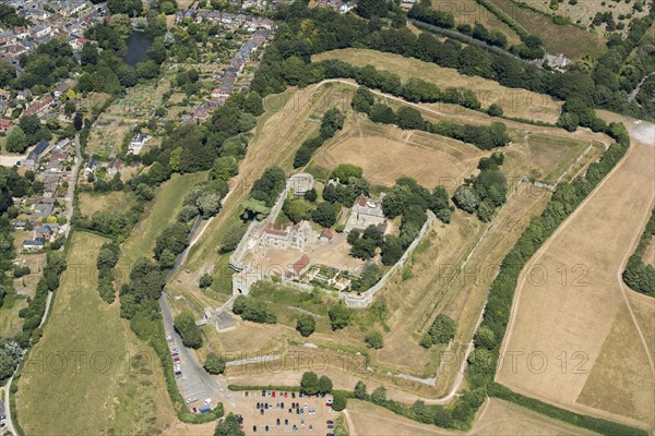 Carisbrooke Castle, Carisbrooke, Isle of Wight, 2018.