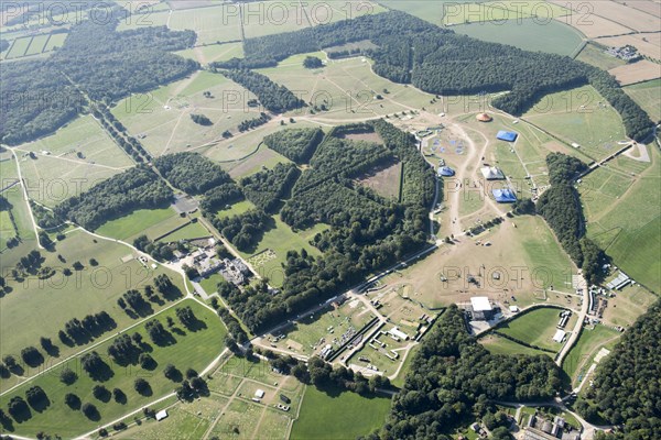 The remains of Leeds Festival at Bramham Park, Leeds, 2018.