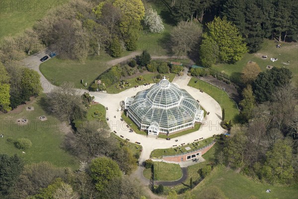 The Palm House, Sefton Park, Liverpool, 2021.