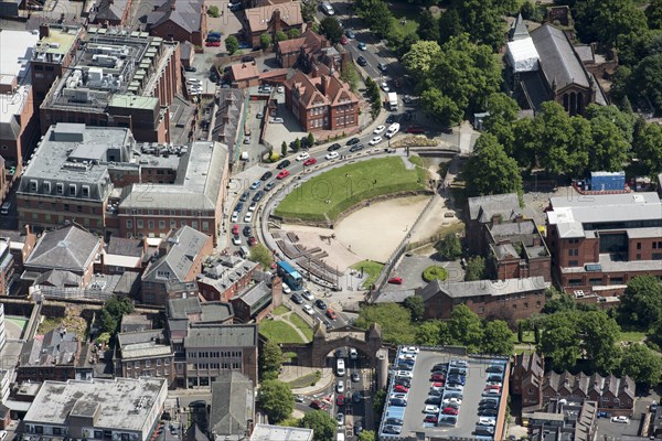 Chester Roman Amphitheatre, Cheshire West and Chester, 2021.