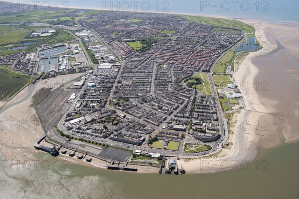 Fleetwood, a planned Victorian new town, Lancashire, 2021. Creator: Damian Grady.