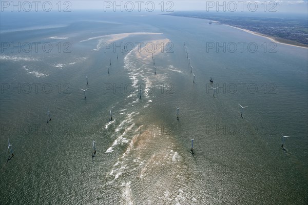 Scroby Sands Wind Farm, Norfolk, 2021.