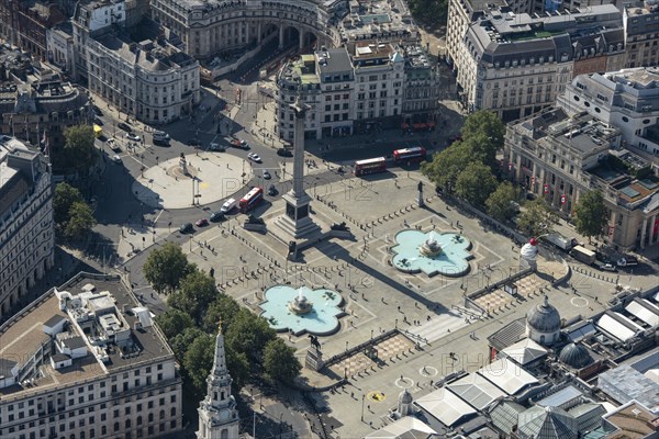 Trafalgar Square and Nelson's Column, Westminster, Greater London Authority, 2021.