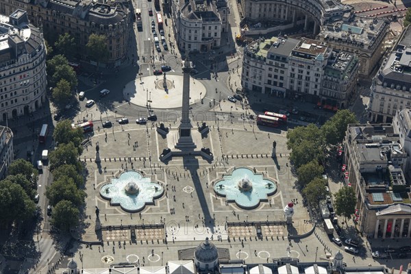 Trafalgar Square and Nelson's Column, Westminster, Greater London Authority, 2021.