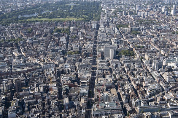 View along Oxford Street, Westminster, Greater London Authority, 2021.