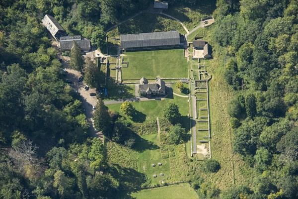 Chedworth Roman Villa, Chedworth, Gloucestershire, 2021.