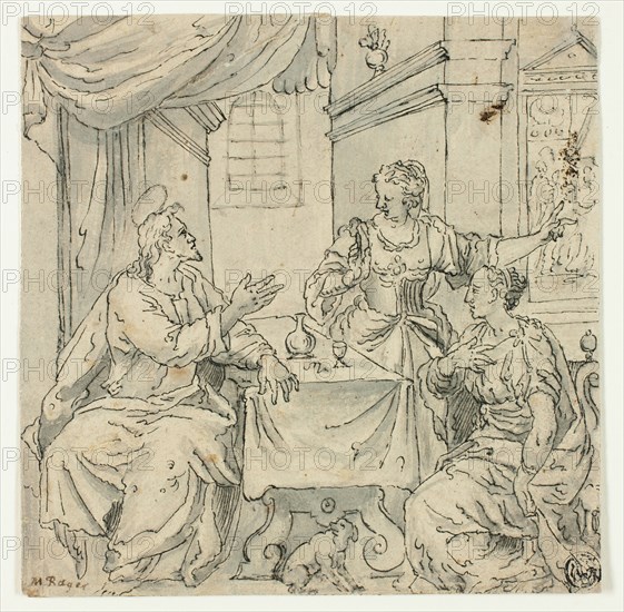 Christ at the Table of Mary and Martha, n.d.