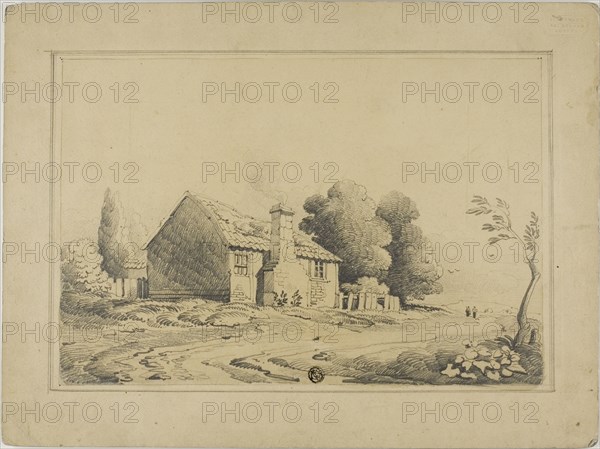 Cottage Beside Path, n.d.