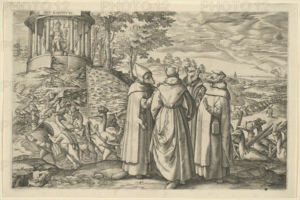 Allegory on the Defeat of the Duke of Alva at Brielle, 1580. Creator: Unknown.