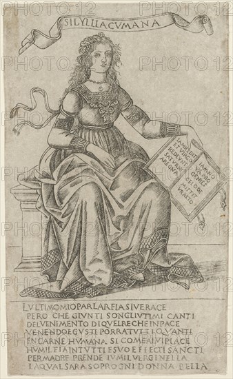 The Cumean Sibyl, 1480/90. Attributed to Francesco Rosselli.