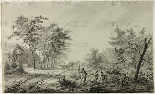 Outskirts of Nodorp, n.d. Attributed to Wouterous Verschuur.