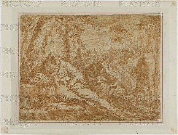 Rest on the Flight into Egypt, n.d.