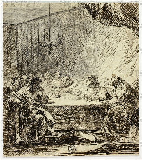 Last Supper, n.d. Circle of Franz Anton Maulbertsch.