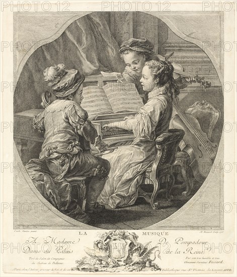 Allegory of Music, 1756.