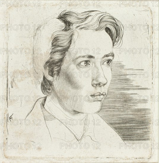Portrait of the Artist's Student Maisonneuve, 1824.