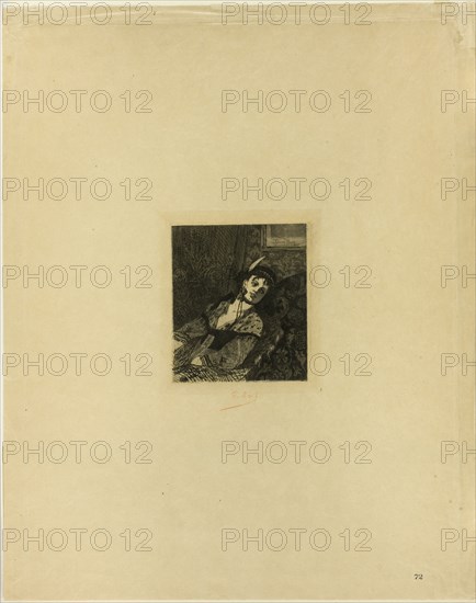 Woman with a Scottish Hat, 1865.