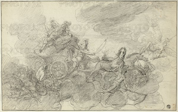 Chariot of Mars, n.d. Follower of Jean Baptiste Jouvenet III.