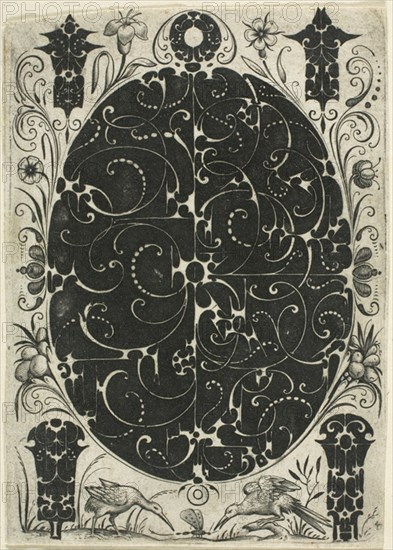 Ornamental Plate IV, 1610/20.