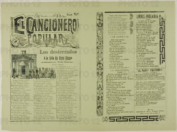 El cancionero popular, num. 9 (The Popular Songbook, No. 9), n.d.