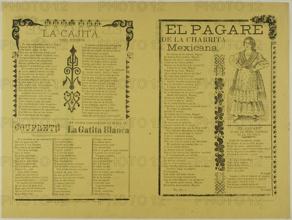 El pagare de la charrita mexicana (The Promissory Note of La Charrita Mexicana), n.d.