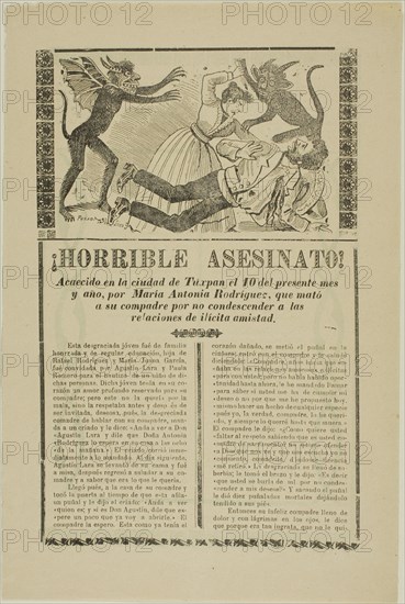 Horrible Murder!, c. 1910.