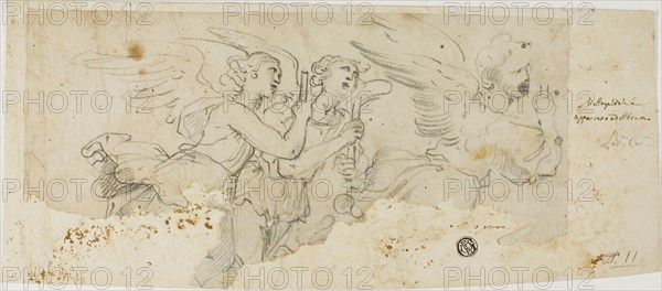 Angels Appearing to Abraham, n.d. Possibly after Lodovico Carracci.