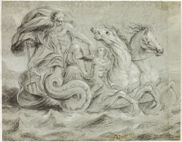 Neptune, n.d. Possibly after Paris Bordone,