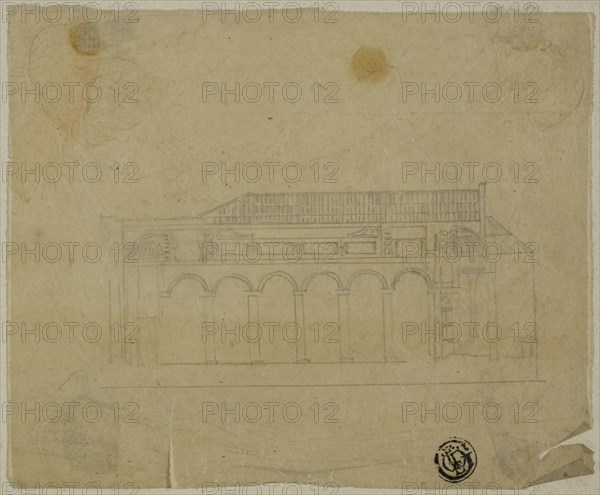 Cross-Section of Basilica, n.d.