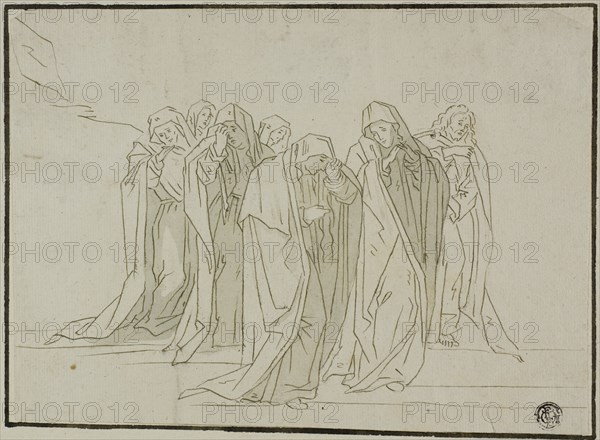 Mourning Figures, n.d.