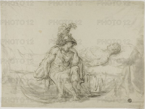 Achilles Mourning Patroclum [Patroclus], n.d.