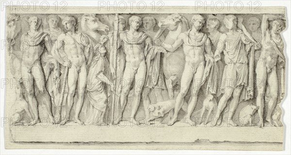 Copy after Sarcophagus, 1701-1800.