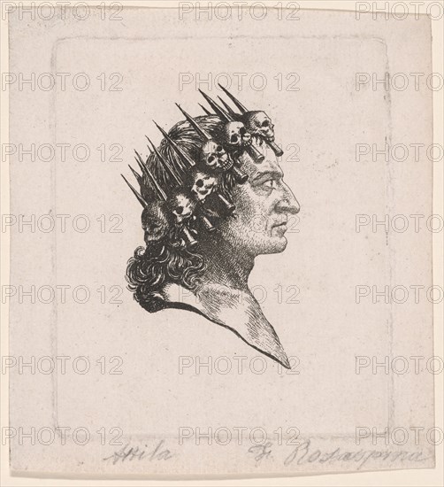 Portrait of Jean-Paul Marat, c. 1795. Creator: Unknown.