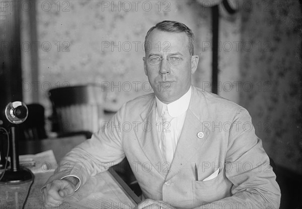 Julius H. Barnes, President, U.S. Food Administration Grain Corporation, 1917. USA, First World War.