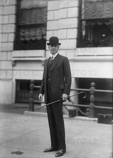 Bernard Mannes Baruch, Chairman, War Industries Board, 1917. American financier and statesman.