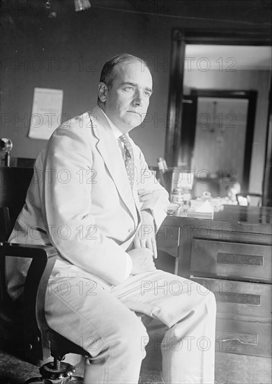 Charles H. Bentley of US Food Administration, 1917.