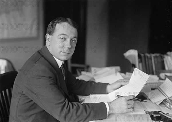 A. Bruce Bielski, Chief, F.B.I, Justice Department, 1917. Creator: Harris & Ewing.