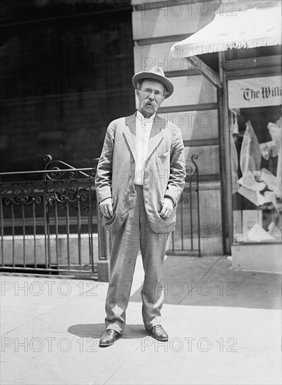 Anthony Caminetti, Commissioner General of Immigration, Labor Department, 1914. Creator: Harris & Ewing.