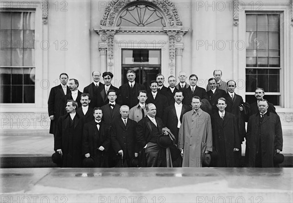 Group of Clergymen, Washington, D.C., 1913.