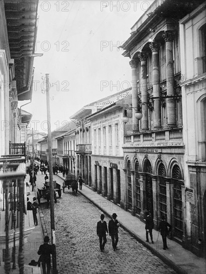 Colombia - Street Scenes In Bogota, 1911. Creator: Harris & Ewing.