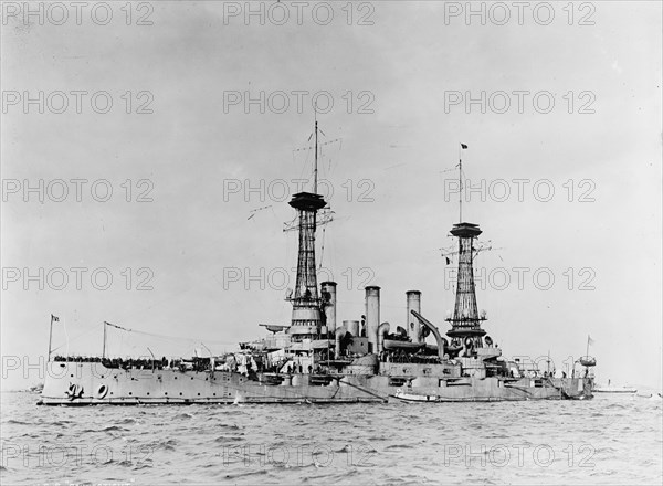 U.S.S. Connecticut, 1916. Creator: Harris & Ewing.