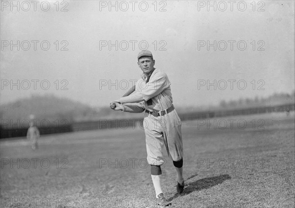 Danny Moeller, Washington Al (Baseball), 1912.
