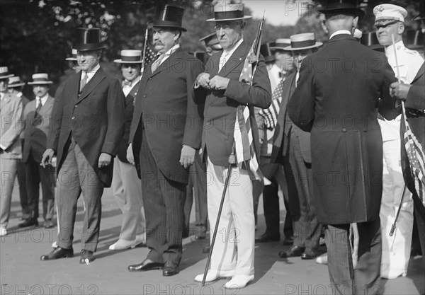 Draft Parade - C.J. Columbus; William F. Gude; Wilson; William T. Galliher, 1917.