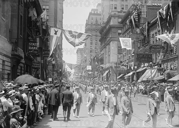 Elk Parade, Baltimore, 1916.