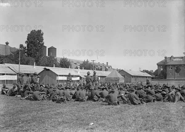 Fort Myer Officers Training Camp, 1917.