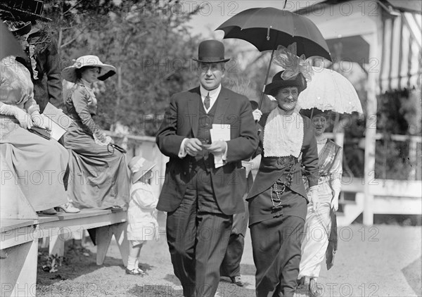 Garrison, Lindley M., Secretary of War, 1913-1916 - Horse Show, 1913.