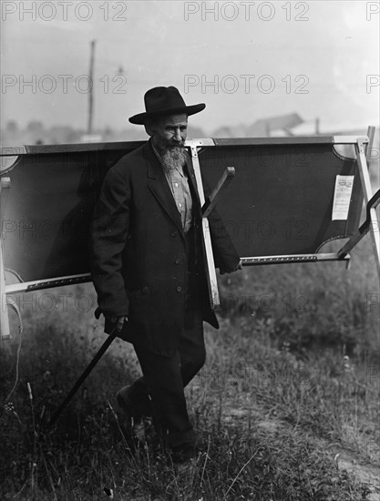 Gettysburg Reunion: G.A.R. & U.C.V. - Veterans of The G.A.R. And of The Confederacy, at The Encampment, 1913.